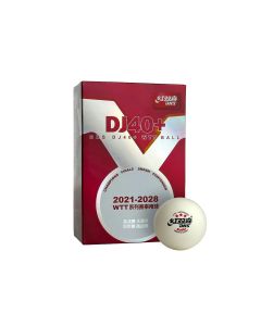DHS DJ40+ 3***  WTT ITTF 6 Balls (seam)
